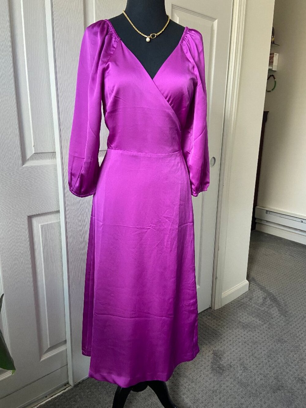 Ann Taylor Wrap Dress - size 2P - NWOT